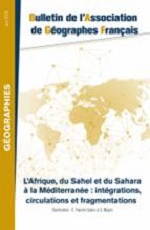 Bulletin de l’Association de Géographes Français Bulletin de l’Association de Géographes Français