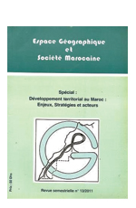 Espace Géographique et Société Marocaine Espace Géographique et Société Marocaine