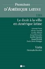 Problèmes d’Amérique Latine Problèmes d’Amérique Latine