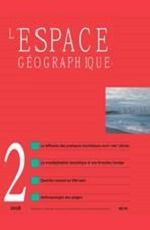 L’Espace Géographique L’Espace Géographique