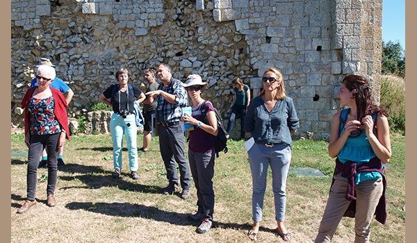 Visite de la tour de Broue, avec Caroline Rufin-Soler